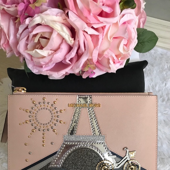 MICHAEL Michael Kors Handbags - Michael Kors Paris Limited Edition  wristlet